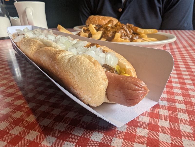 Winter Visits Call For Counter Seats And Hot Dogs