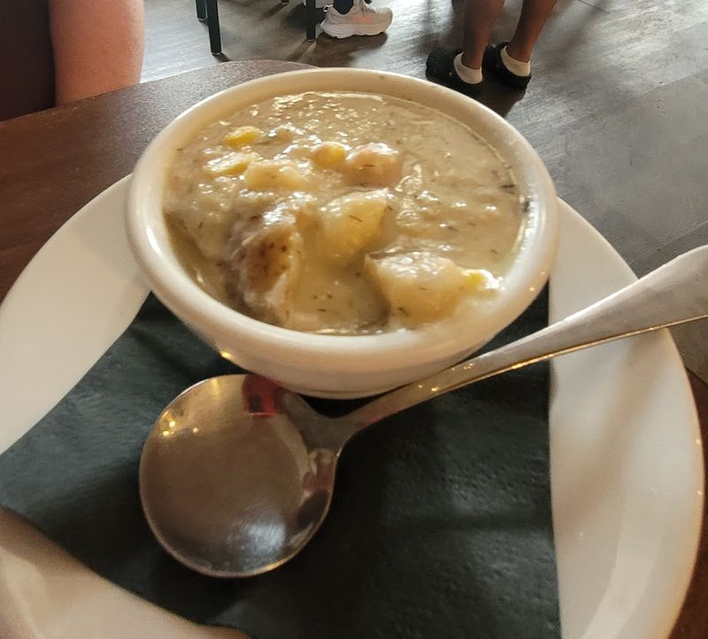 Spoon Into The Whitefish Chowder
