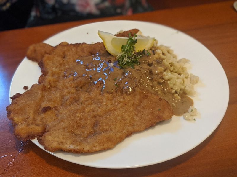 Order The Schnitzel When You Want Crisp Comfort