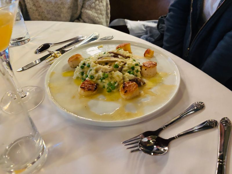 Order The Scallop Risotto With Patience