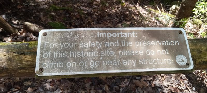 Respect The Ruins By Staying Off Them