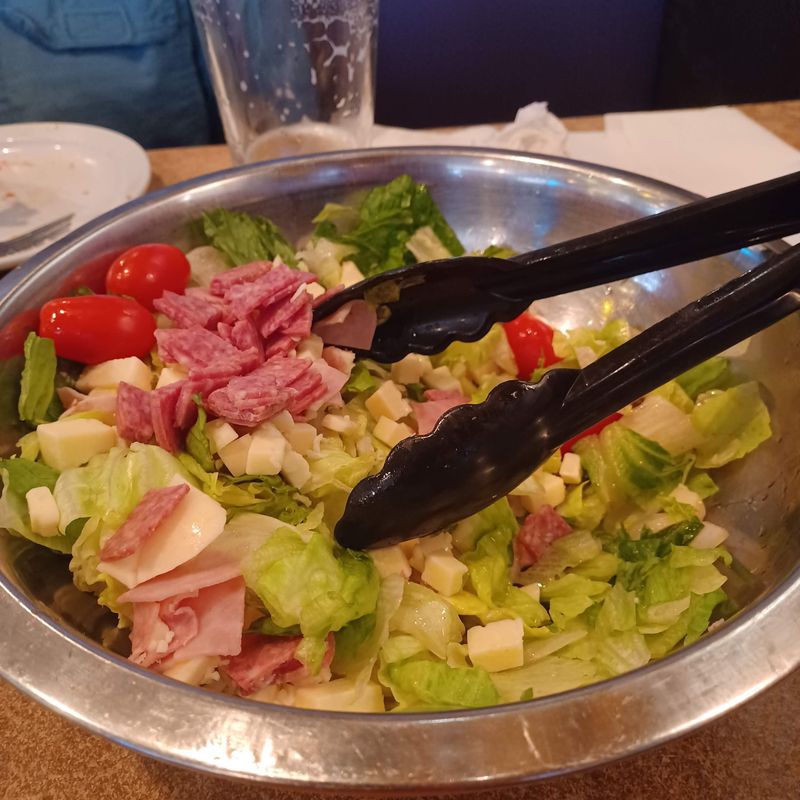 Order The Antipasto Salad For Crunch Contrast