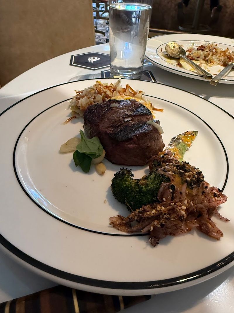 Side Strategy: Proper Hash Brown, Potato Pavé, And Bright Greens