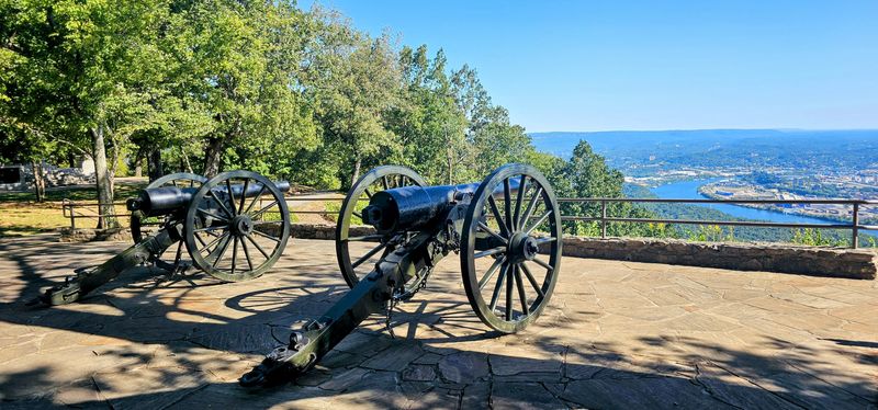 Walking The Monuments And Cannons