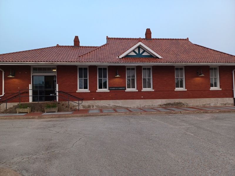 Local Chamber Offices Inside Historic Depot