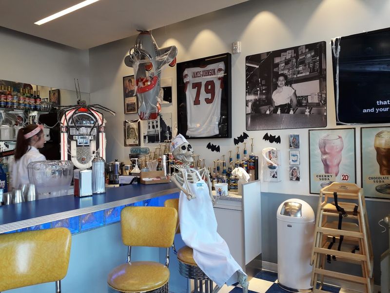 A Nostalgic Soda Fountain Straight Out Of The Past
