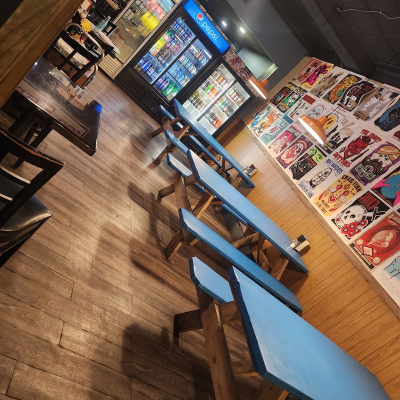 Retro Walls Covered in Concert Posters