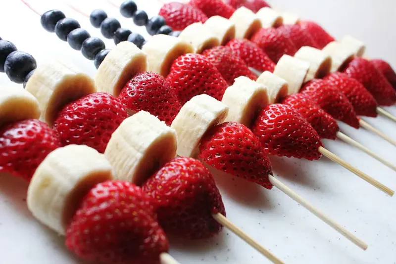 Founding Fathers Fruit Kabobs