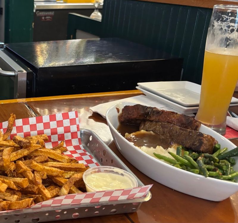 Ribs And Hearty American Comfort Food Round Out The Menu