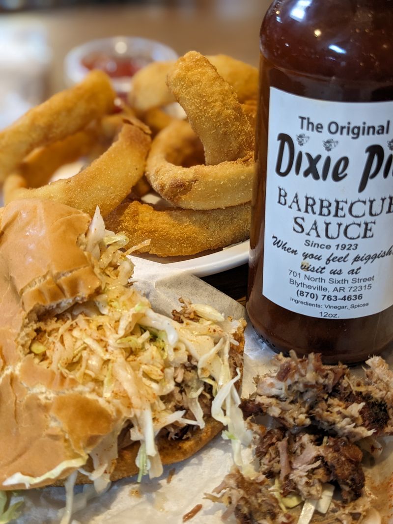 The Big Pig Sandwich With Coleslaw Inside