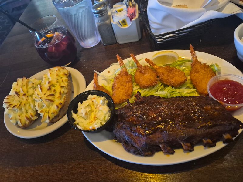 Ribs, Mustard Crusted Bass, And Baked Soups