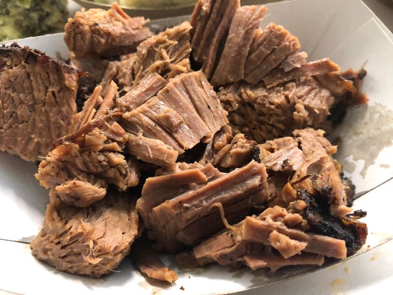 Brisket Sliced Thick and Packed With Flavor