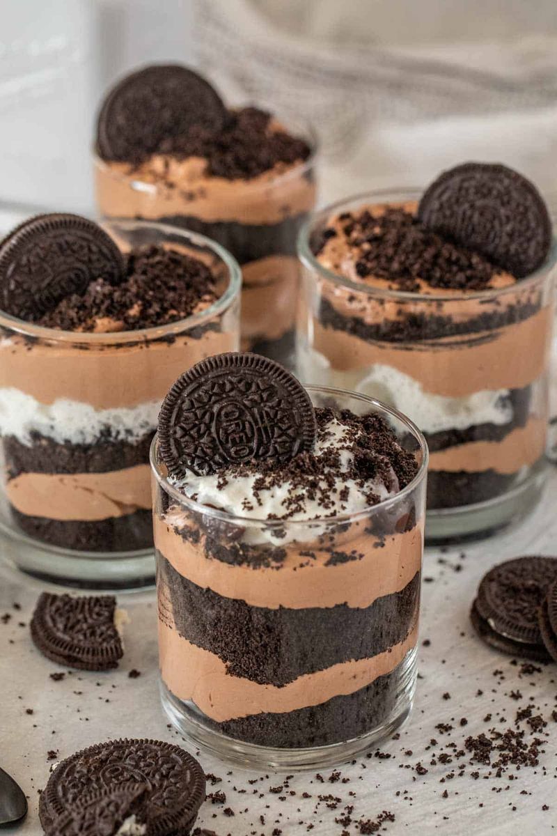 Instant Pudding with Whipped Cream