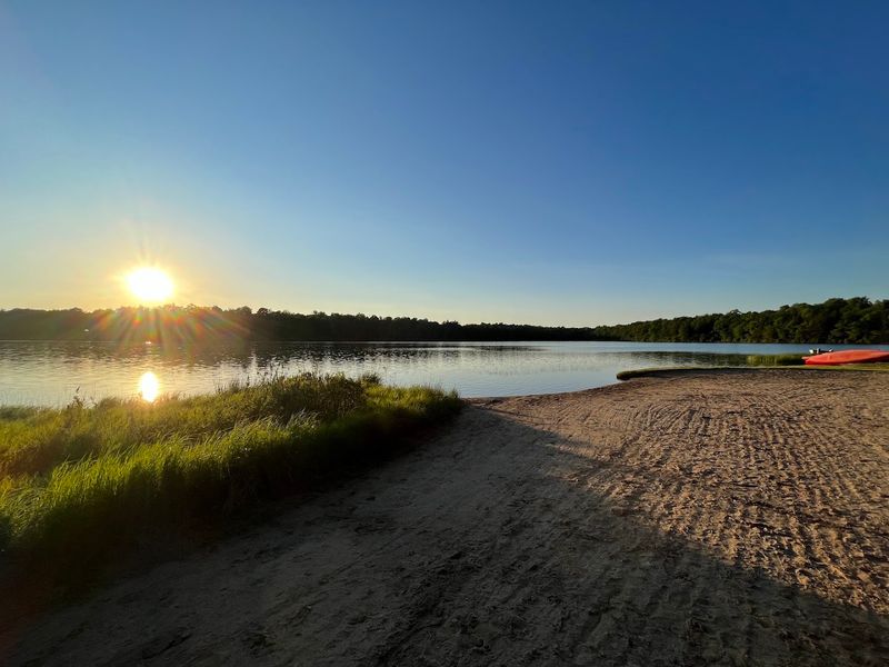 Ricketts Glen State Park Beach At Lake Jean, Benton, PA Ricketts Glen State Park Beach At Lake Jean, Benton, PA