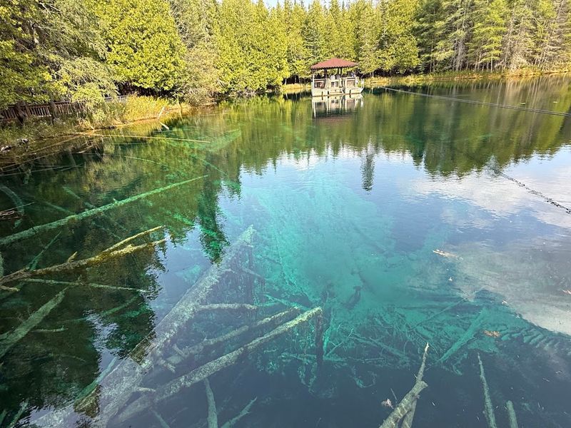 Ride The Raft Over Kitch-iti-kipi Ride The Raft Over Kitch-iti-kipi