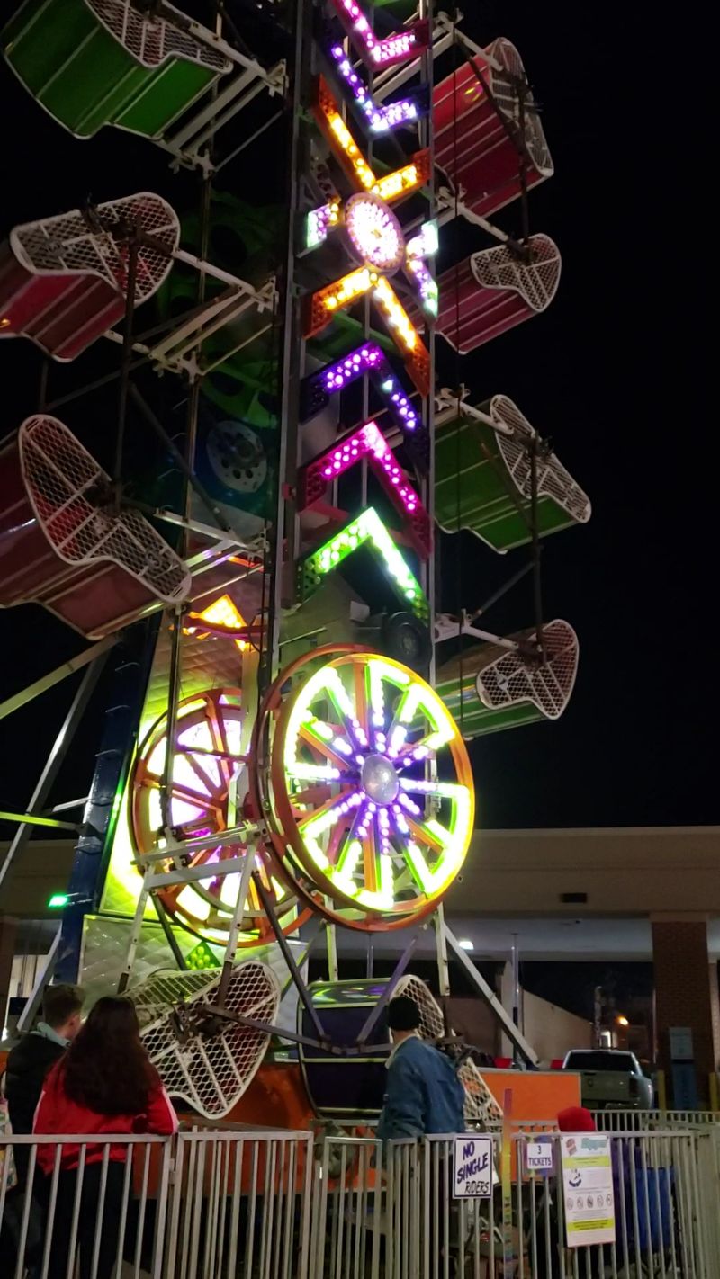 Rides, Crafts, And A Pumpkin Water Tower Complete The Scene
