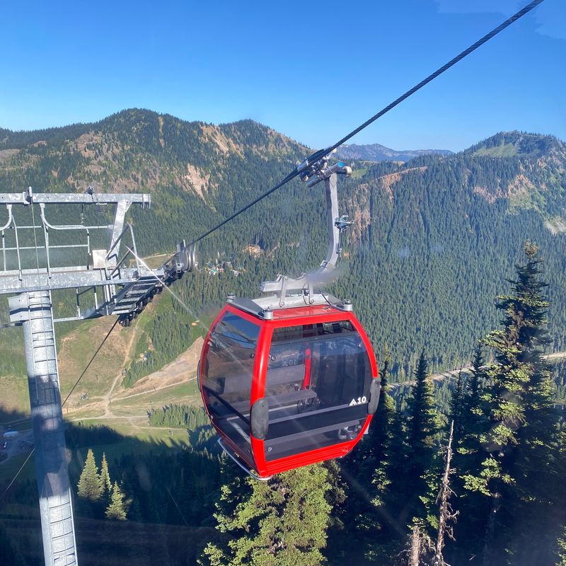 Riding The Gondola Riding The Gondola