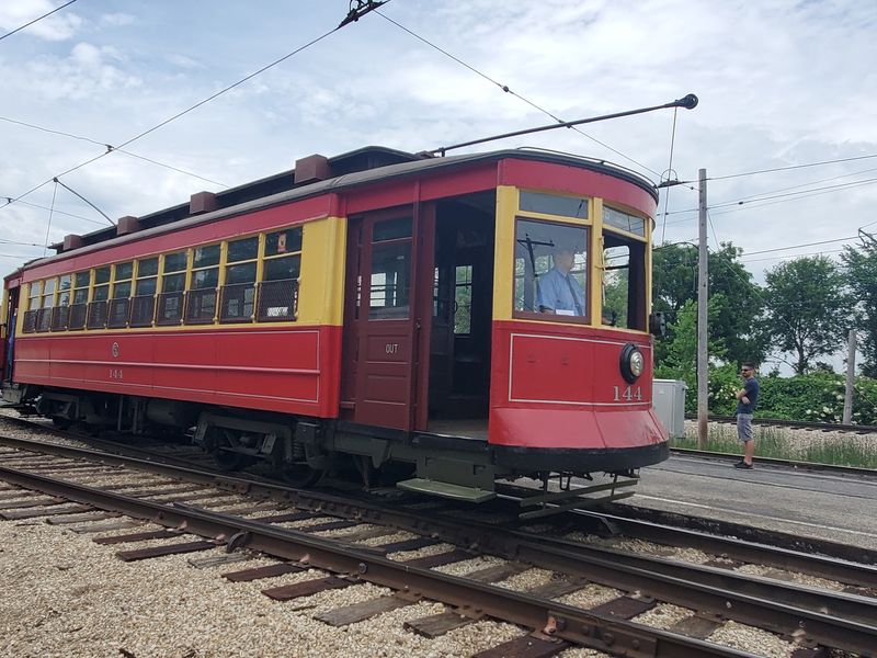 Riding the Century-Old Trolley Line Riding the Century-Old Trolley Line
