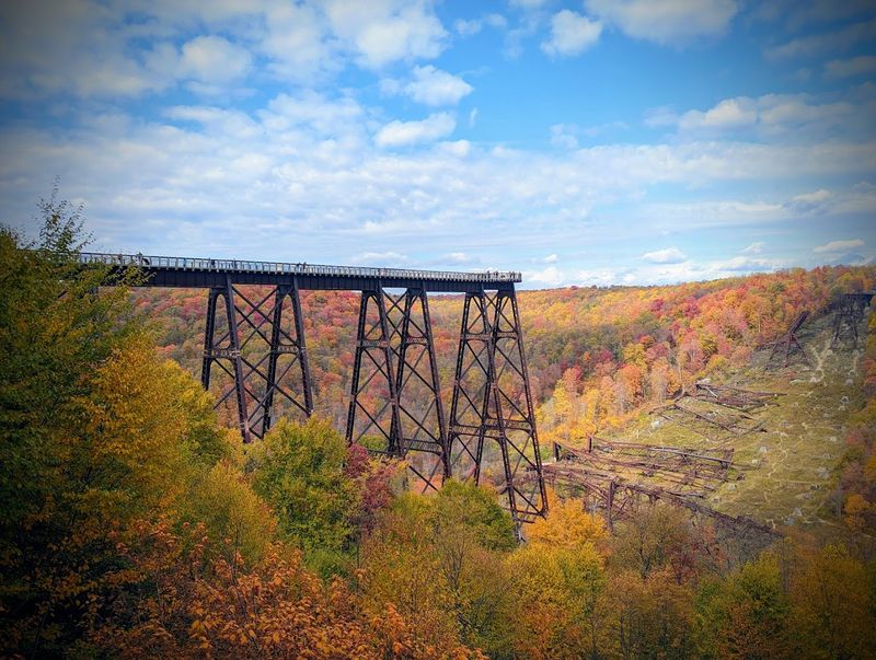 Kinzua Bridge State Park, Kinzua Bridge Trail, Mount Jewett, PA
