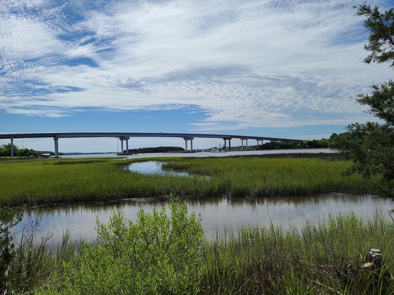 River Views, Sailboats, And A Famous Bridge River Views, Sailboats, And A Famous Bridge