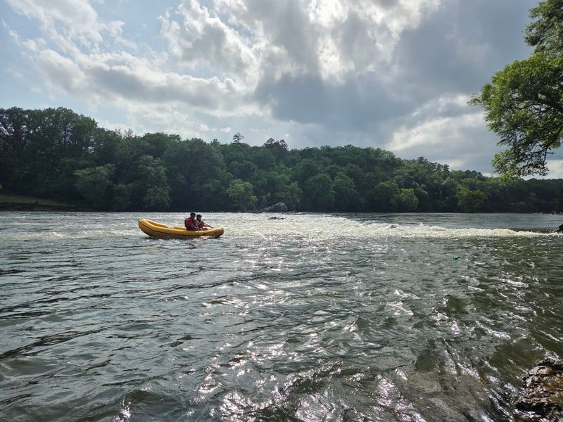 Riverfront Scenery With An Adventurous Side