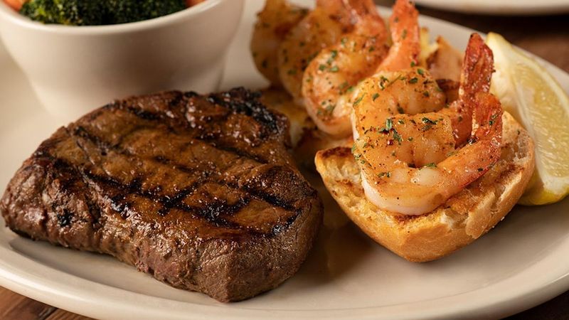 Grilled Shrimp & Ribeye Combo