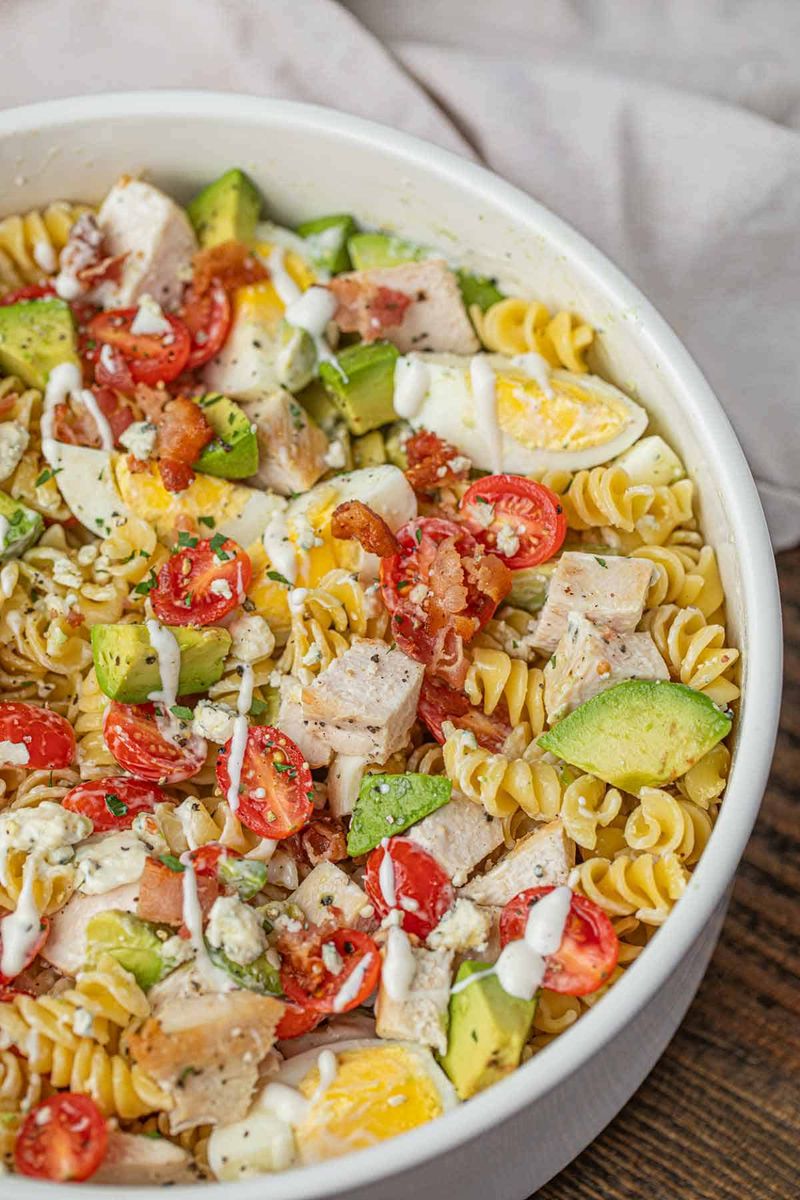 Cobb Pasta Salad with Herb Ranch