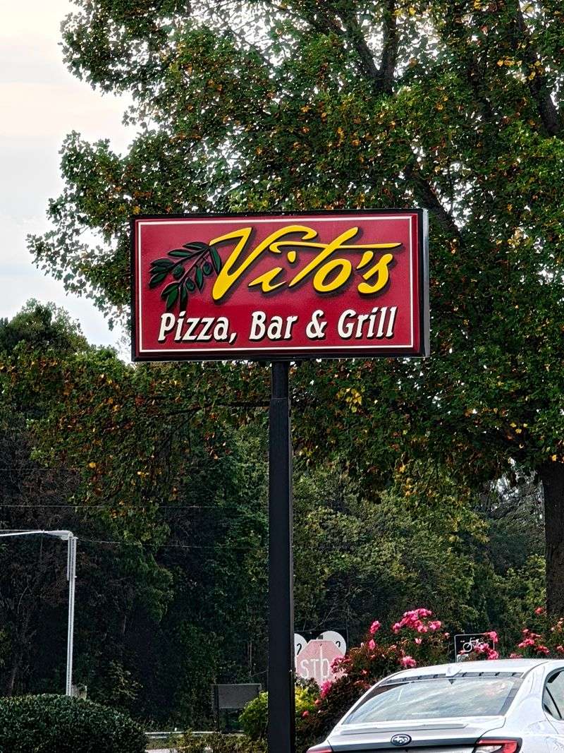 Vito’s Pizza Bar & Grill, 188 Richmond Hwy, Amherst – James River State Park