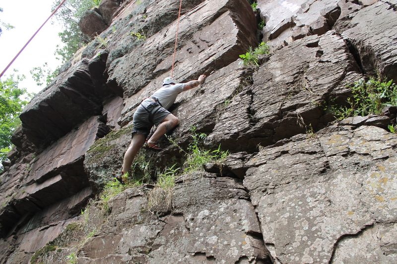 Rock Climbing At The High Rocks Wall Rock Climbing At The High Rocks Wall