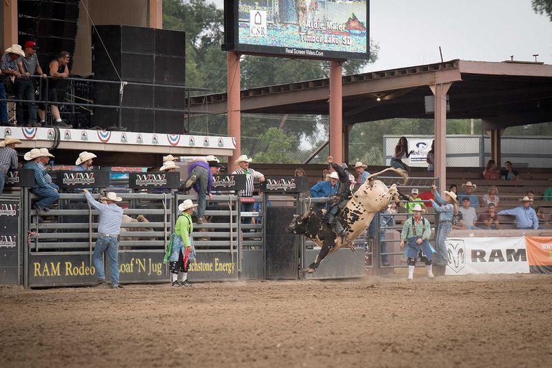 Rodeo Nights Bring The Dust And The Drama