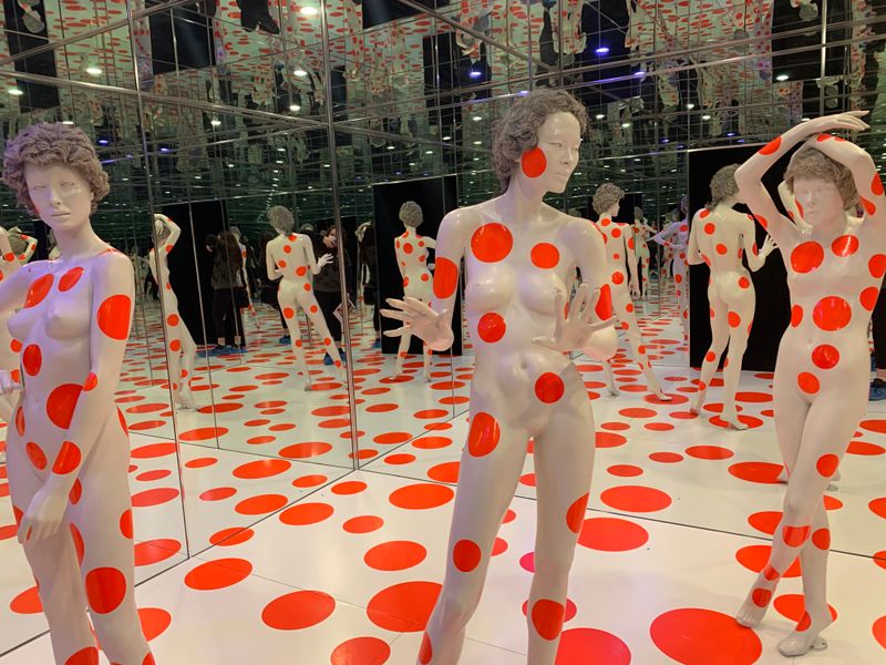 Yayoi Kusama's Infinity Dots Take Over