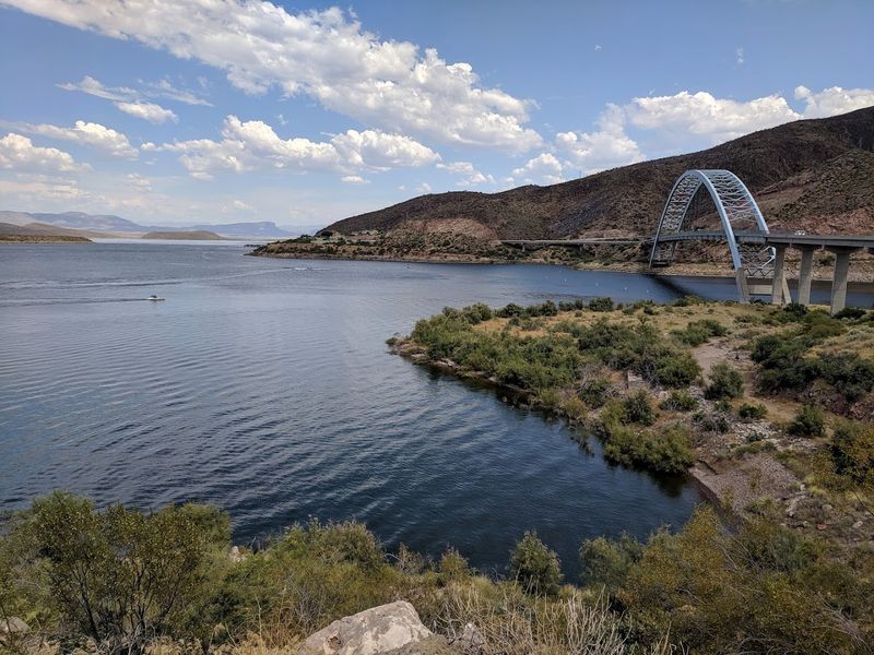 Roosevelt Lake, Tonto National Forest, Arizona Roosevelt Lake, Tonto National Forest, Arizona