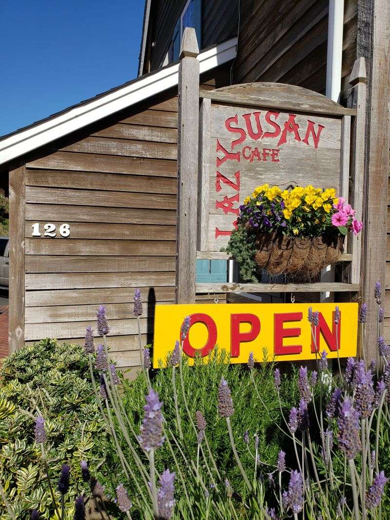 Hug Point State Recreation Site — Lazy Susan Cafe (Cannon Beach)
