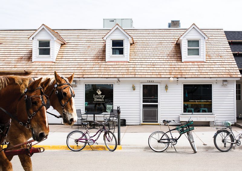 Lucky Bean Coffeehouse, Mackinac Island