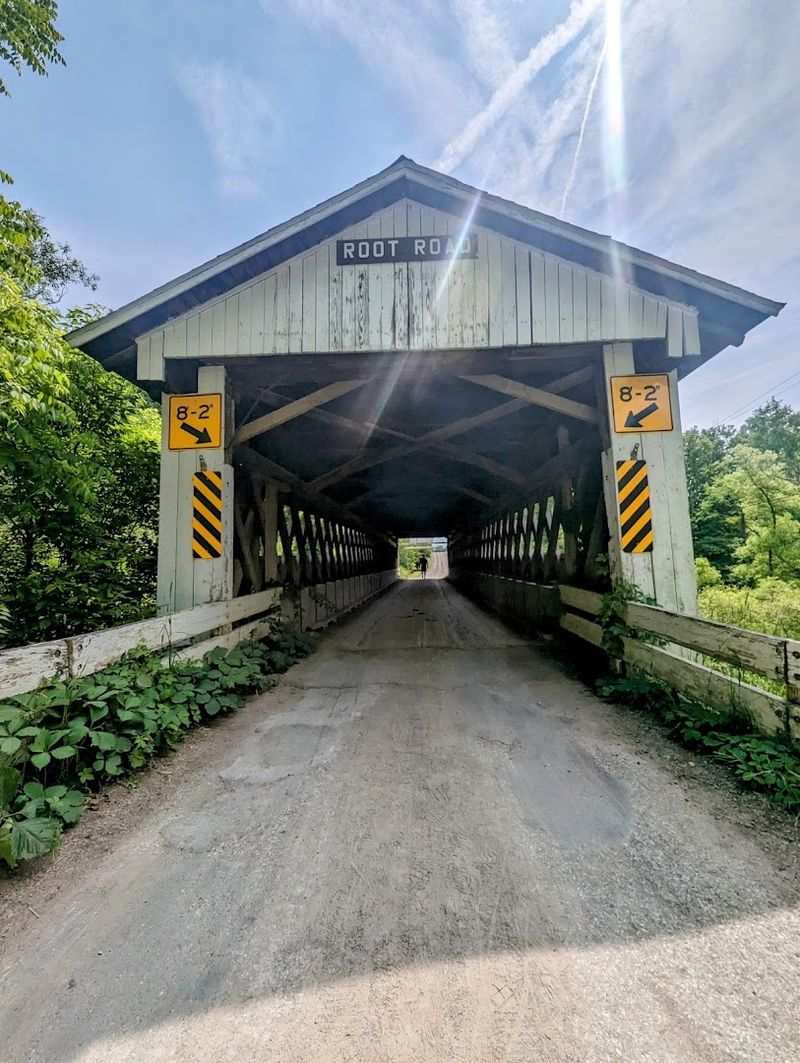 Root Road Covered Bridge, Conneaut Root Road Covered Bridge, Conneaut