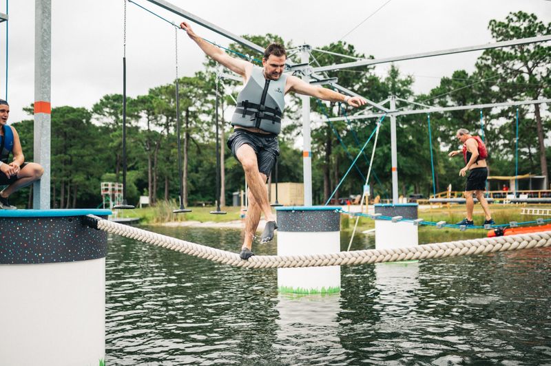 Ropes Course Over The Water Ropes Course Over The Water