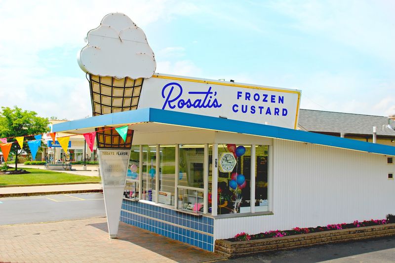 Rosati's Frozen Custard, Northfield, OH Rosati's Frozen Custard, Northfield, OH