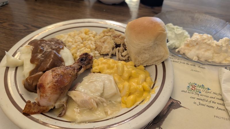 Rotisserie Chicken Is One Of The Star Attractions
