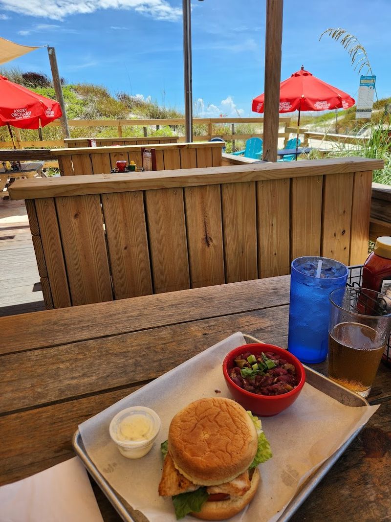 Outdoor Duneside Seating With Sand Beneath Your Feet