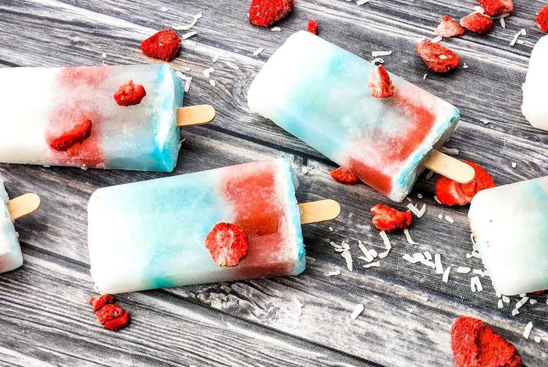Coconut Water Popsicles