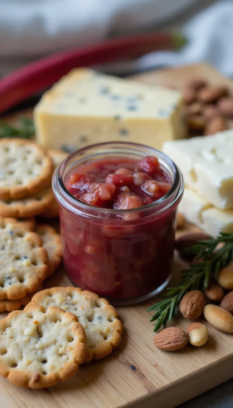 Tangy Rhubarb Chutney