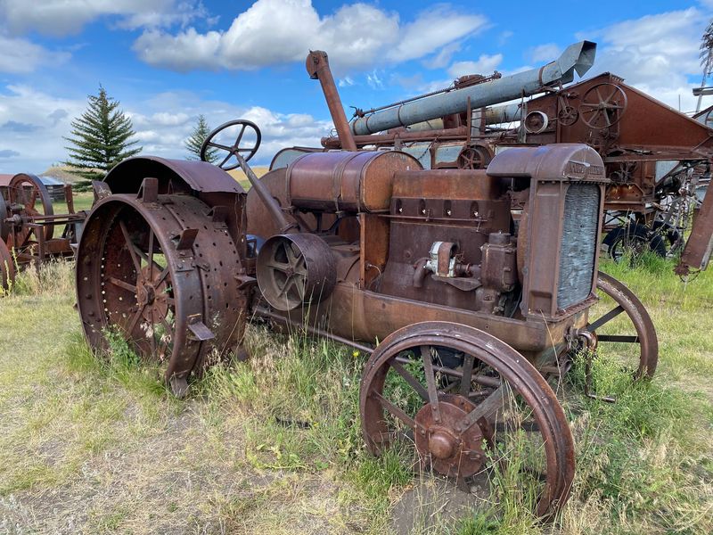 Rusty Farm Machinery With Stories To Tell