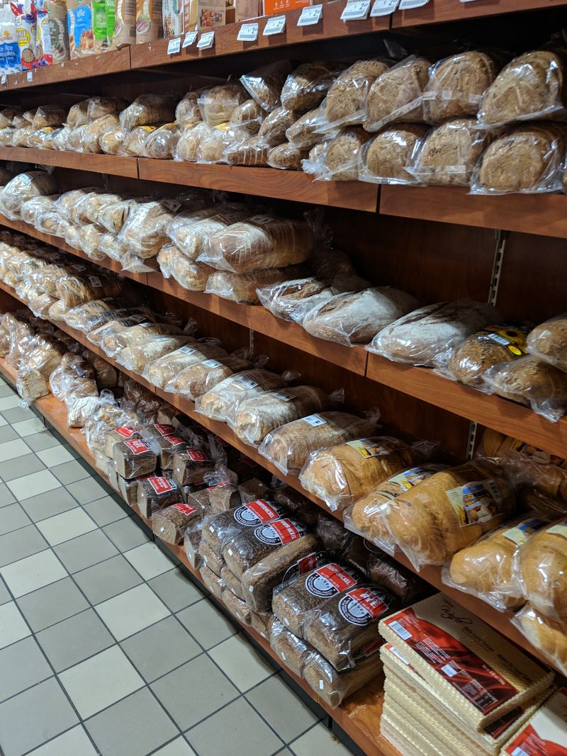 Rye Bread, Poppy Seed Cake, And Imported Sweets