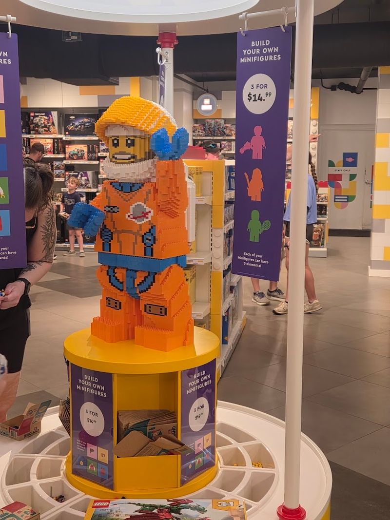 LEGO Building Stations That Turn Wait Times Into Fun Time