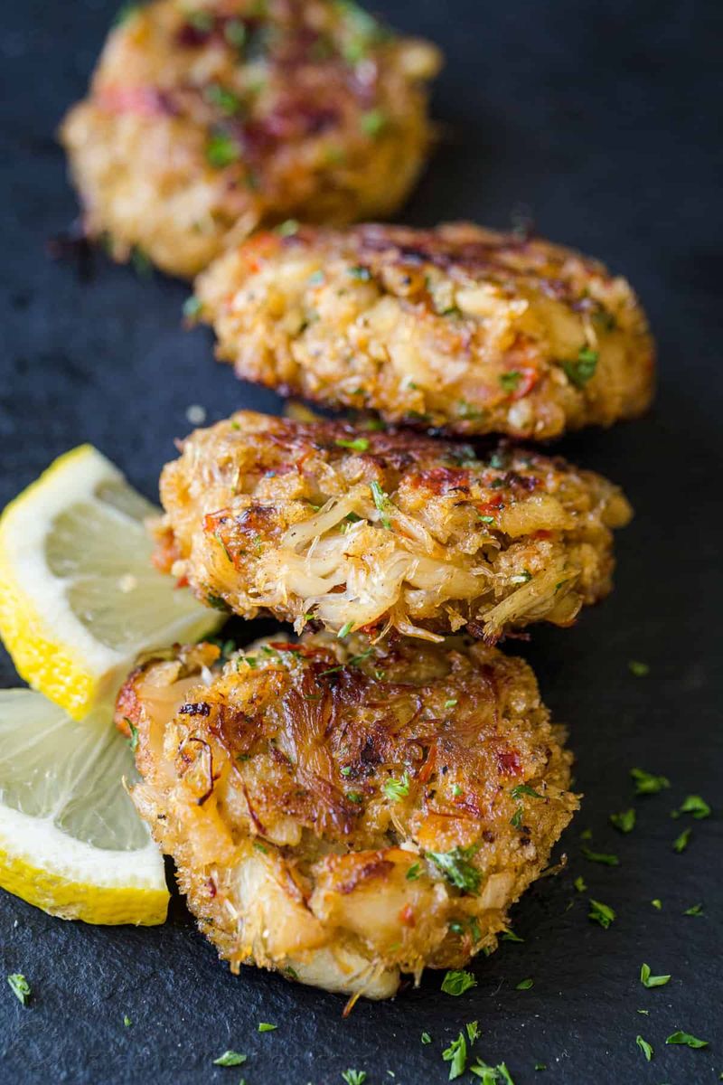 SKIP: Crab Cakes with Filler