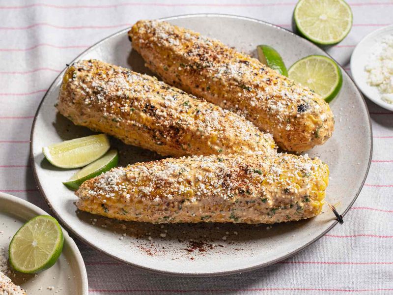 CELEBRATE: Grilled Street Corn With Cotija & Lime