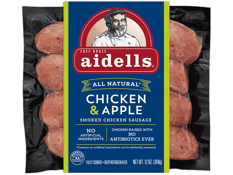 TRY: Aidells Chicken & Apple Sausage - A Sweet Symphony