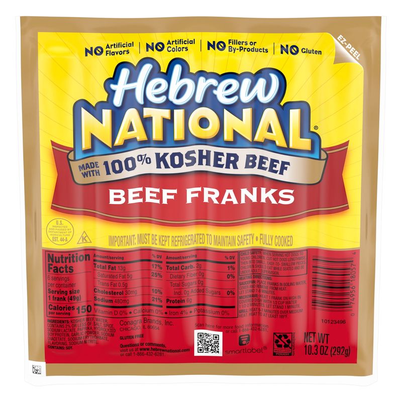 TRY: Hebrew National All-Beef Franks - The Kosher King
