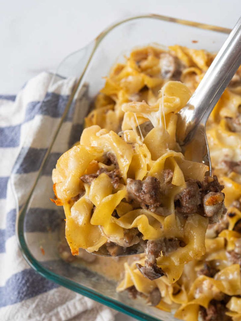 Beef Stroganoff Casserole