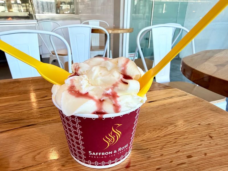 Saffron & Rose Persian Ice Cream Saffron & Rose Persian Ice Cream